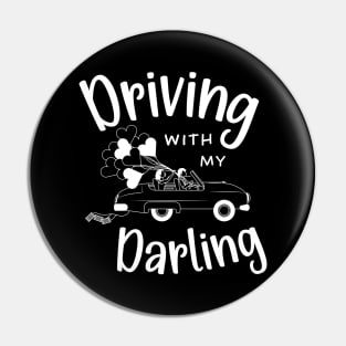 Driving with My Darling - Cute Romantic Couples Pin