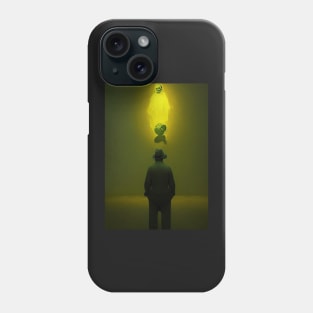 GREAT DEPRESSION SHARECROPPER SPEAKS WITH A GHOST Phone Case