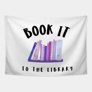 Book It To The Library Tapestry