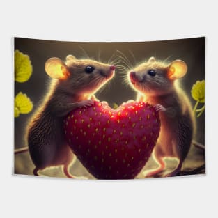 A Couple of Love Mices 2 Tapestry