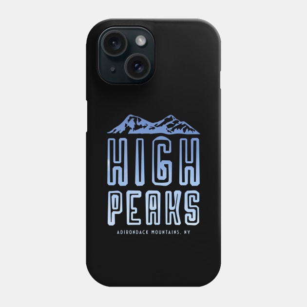 High Peaks - Adirondack Mountains Phone Case by directdesign