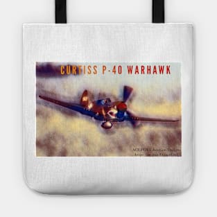 P-40 Warhawk Storming In Tote