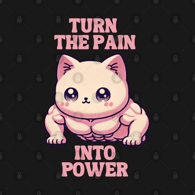 Turn the pain into power by jiwong