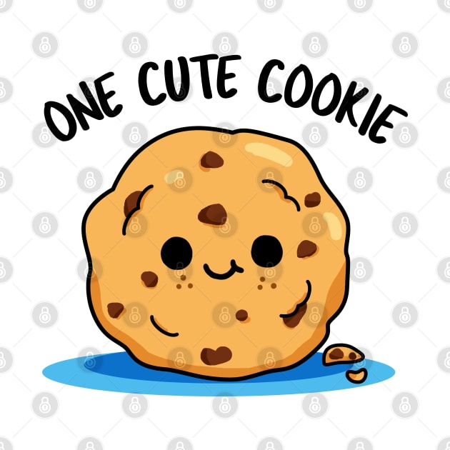 One Cute Cookie Cute Cookie Pun by punnybone