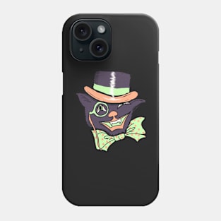 Vintage Top Hat Cat Phone Case