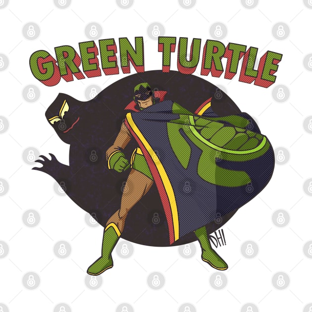 The Green Turtle by Doc Multiverse Designs