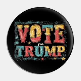 Vote for President Trump Pin