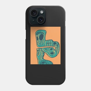 Mechanical Contrast Phone Case