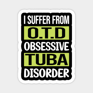 Obsessive Love Tuba Magnet