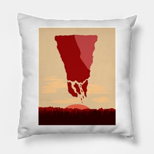 red rock forest Pillow