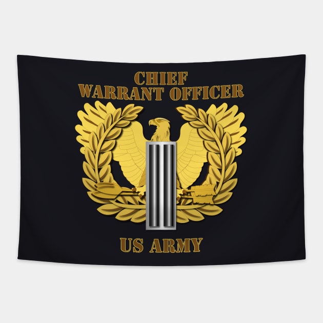 Emblem - Warrant Officer - CW6 Tapestry by twix123844