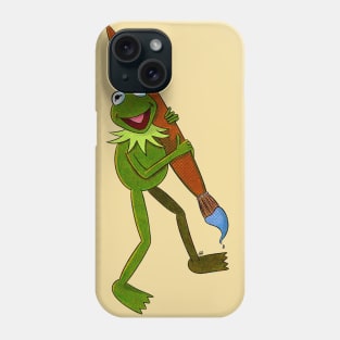 Painter Kermit Phone Case