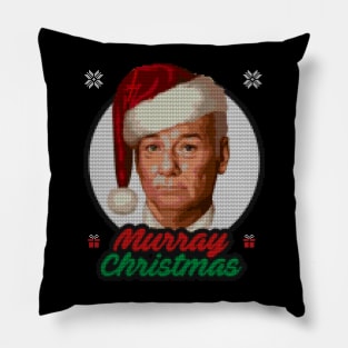 Murray Christmas Ugly Sweater Pillow