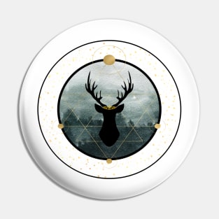 Throne of Glass- Forest Stag Pin