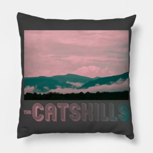 The Catskills - Catskill, NY Mountain T-Shirt Pillow