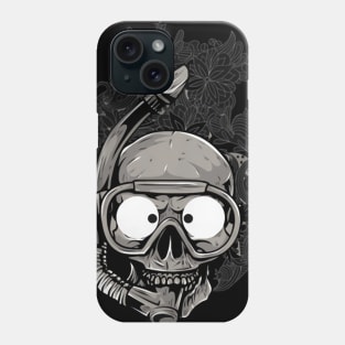 The Skull Head of Dive Phone Case