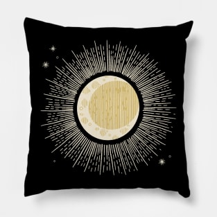 Moon and Stars Pillow