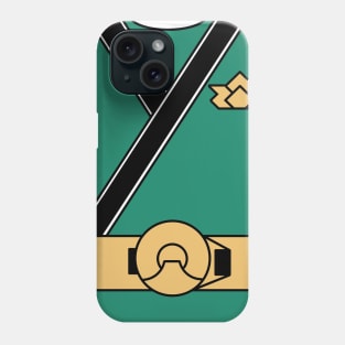 Samurai Power - Green Phone Case