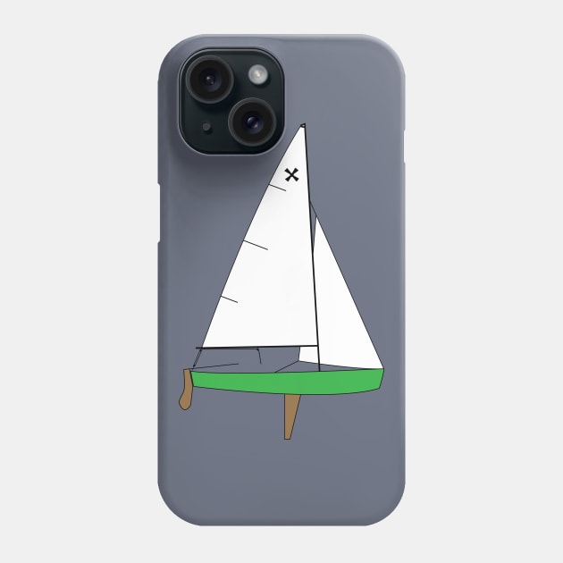 Windmill Sailboat One-Design Class Phone Case by CHBB