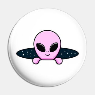 cute alien Pin