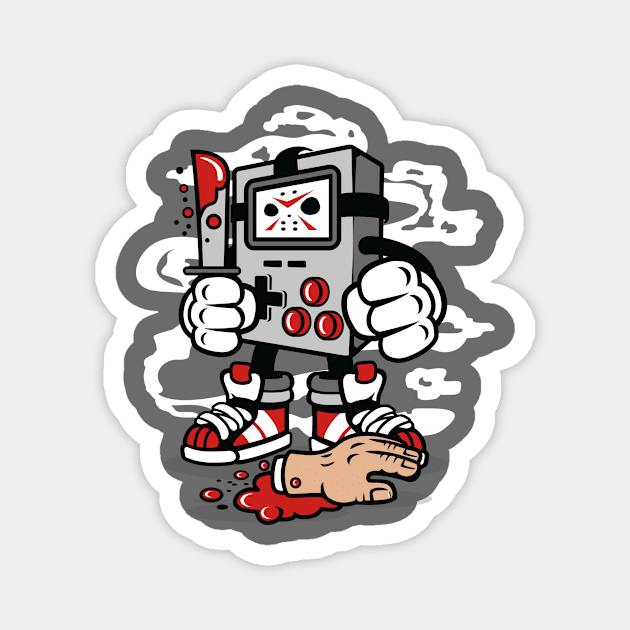 Game Over Magnet by MisfitInVisual