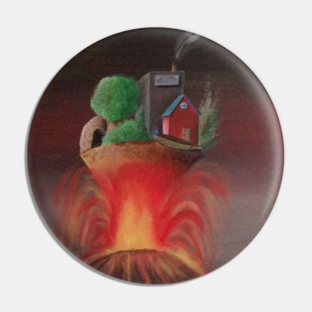 Volcanic Island Transformation Pin by ManolitoAguirre1990
