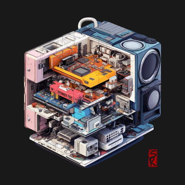 Isometric electronics by siriusreno