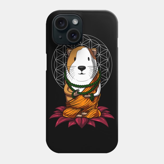 Guinea Pig Buddha Phone Case by underheaven