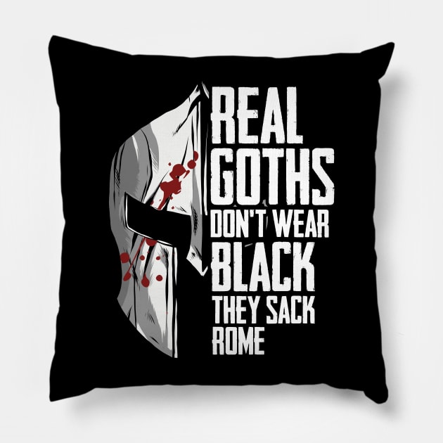 Funny Ancient Rome and Gladiator Joke Roman Empire Pillow by Riffize