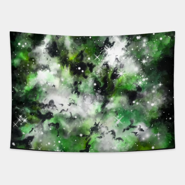 Space Aro Pride Tapestry by lightsfromspace