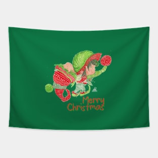 Christmas Elf Tapestry