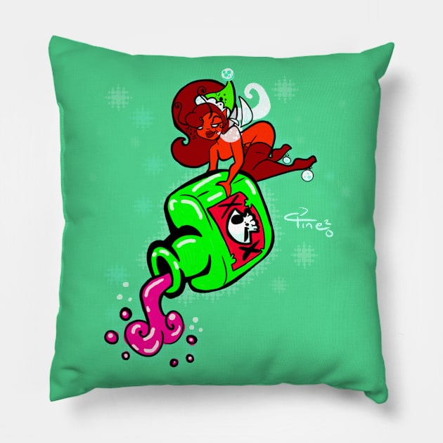 Jangle's The Holiday Poison Pixie Pillow by SewGeekGirl