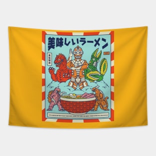 Ramen temple Tapestry