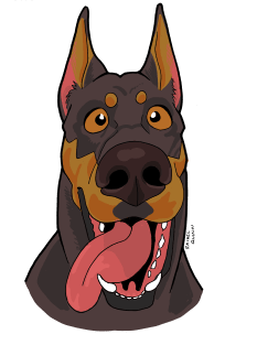 Doberman Magnet