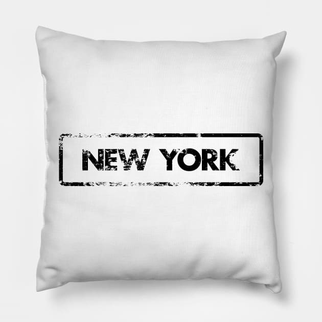 new york Pillow by jkim31