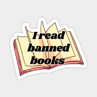 I read banned books Magnet