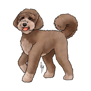 Dog - Labradoodle - Brown T-Shirt