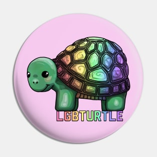 LGBTurtle Pin