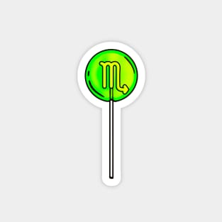 Scorpio Lollipop Magnet