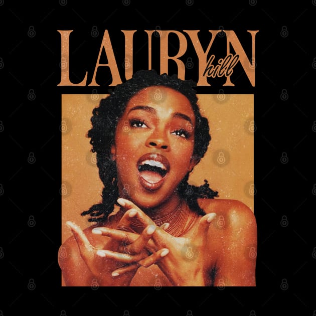 Lauryn Hill // Retro Singer by Shelter Art Space