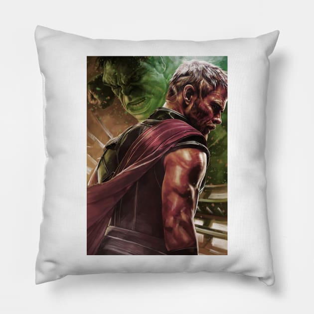 Thor Pillow by dmitryb1