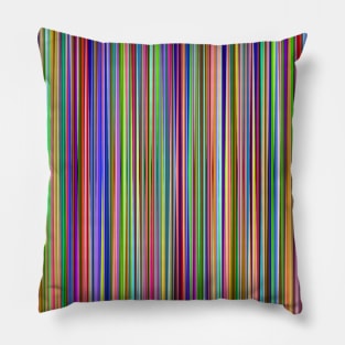 Colorful Stripe Pattern Pillow