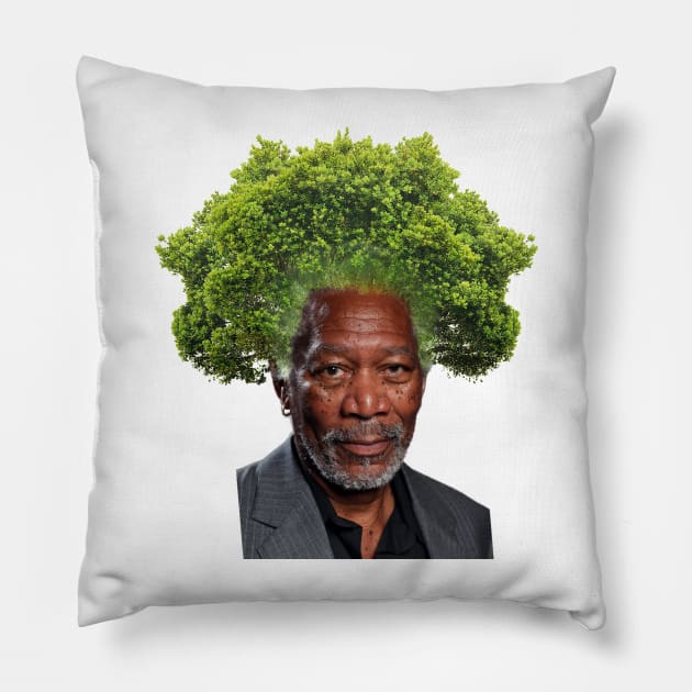 Morgan Treeman Pillow by lyricalshirts