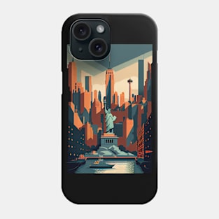 Abstract New York City NYC Phone Case