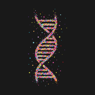 DNA Strand Double Helix Biologist Scientist T-Shirt