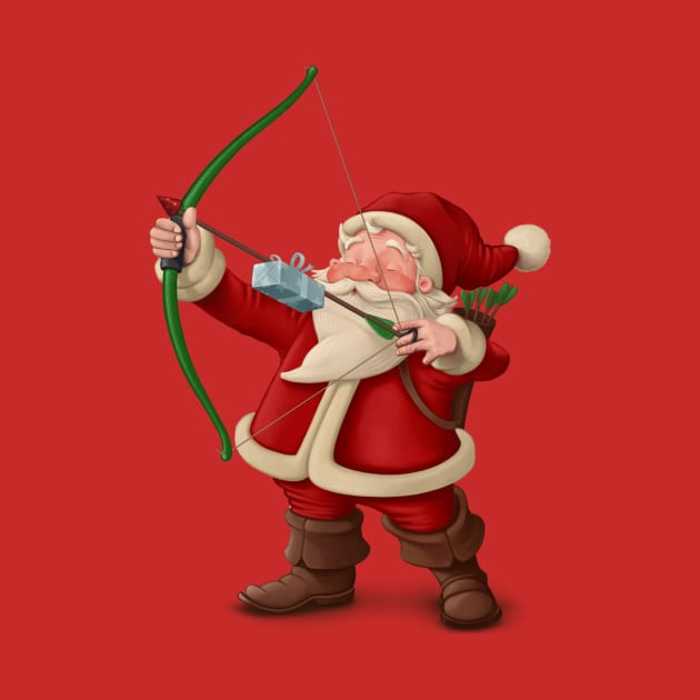 Santa Claus Archery by JORDYGRAPH