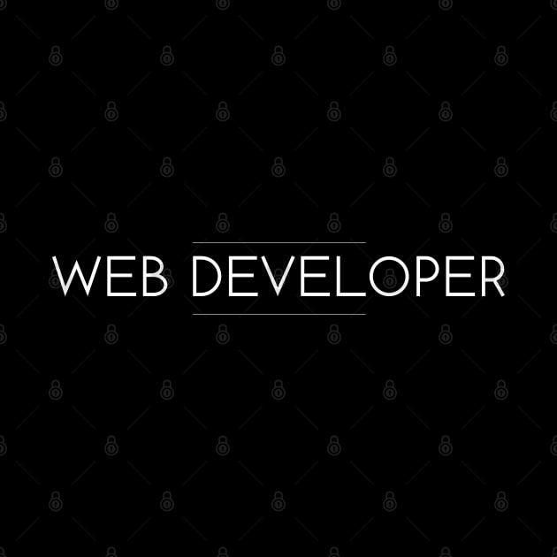 Web Developer Minimalist Design by Studio Red Koala