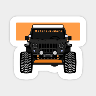 [JEEP]MOTORS-N-MORE 'ORANGE' Magnet