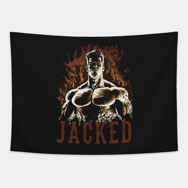 Jacked Tapestry by Abili-Tees