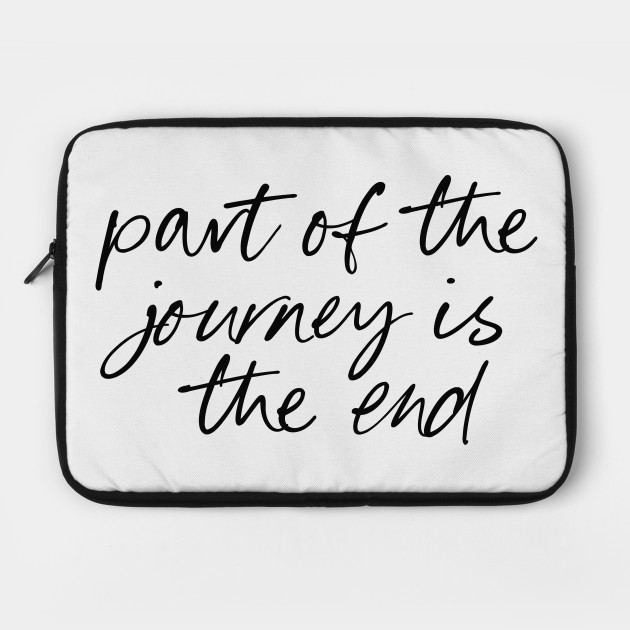 Part Of The Journey Avengers Quotes Laptop Case Teepublic